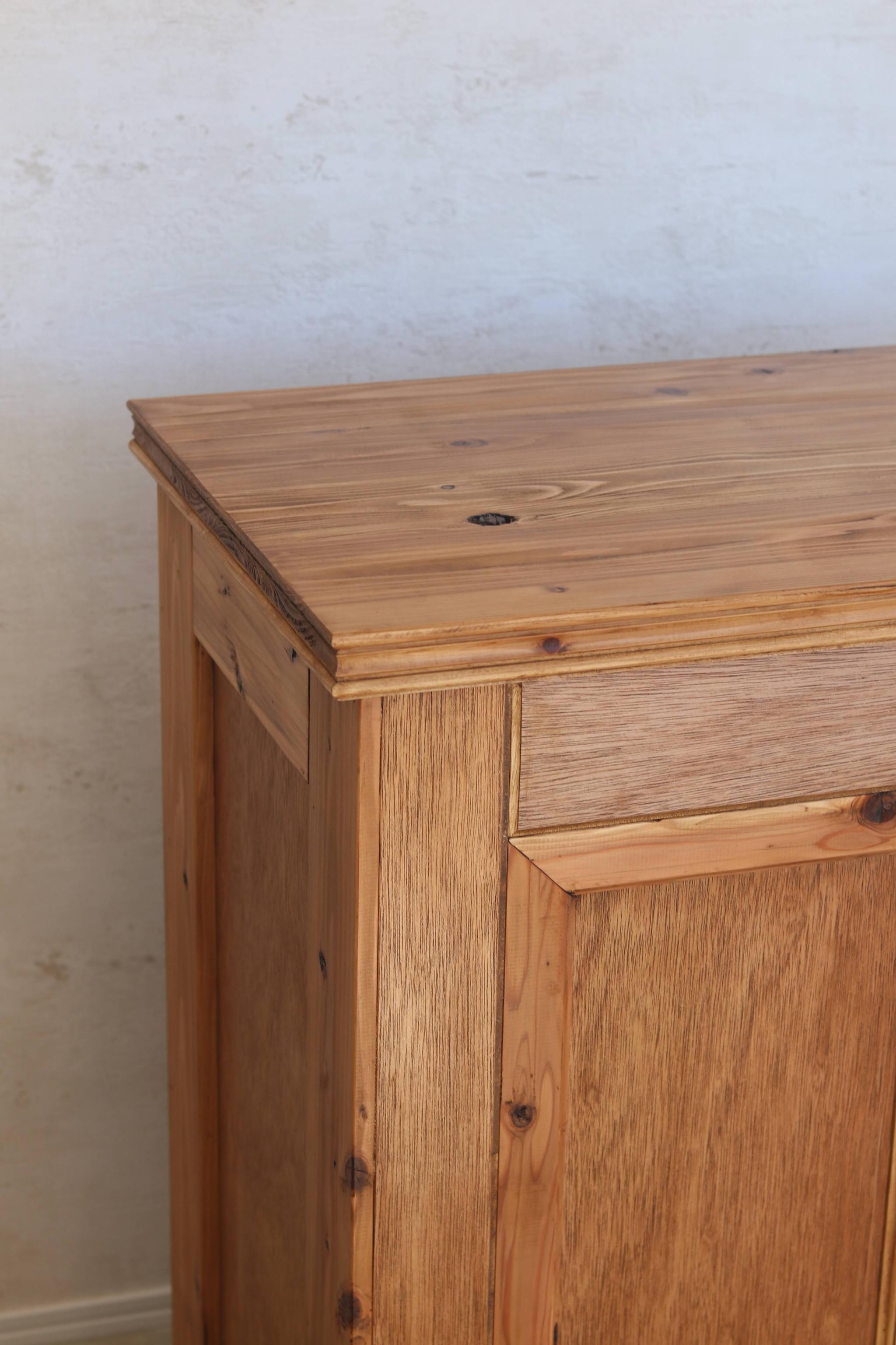 アンティークカウンター レジ台 キャッシャー バーカウンター 受付 サイドテーブル 水槽台 ディスプレイ 店舗什器 | 3枚目